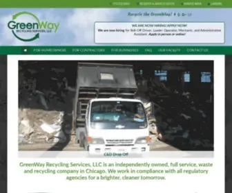 Greenwayrecycles.com(Greenway Recycling Services) Screenshot