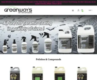 Greenwayscc.com(Greenway's Car Care Products) Screenshot