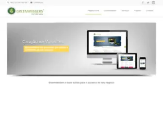 Greenwebbers.com(New Media Agency) Screenshot