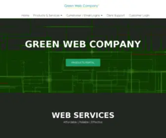 Greenwebcompany.com(Green Web Company) Screenshot