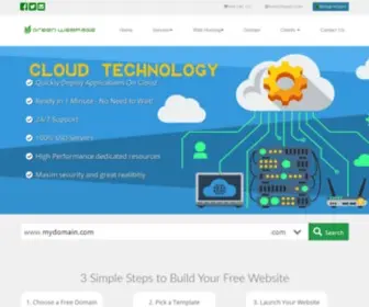 Greenwebpage.com(SSD VPS Servers) Screenshot