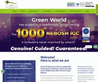 Greenwgroup.ae(Green World Group) Screenshot