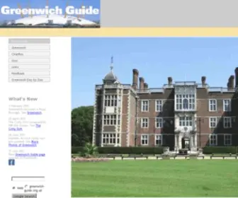 Greenwich-Guide.org.uk(Greenwich Guide) Screenshot