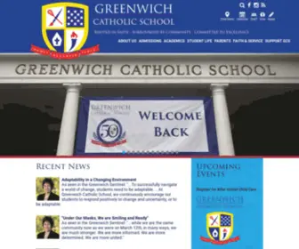 Greenwichcatholicschool.org(Greenwich Catholic School serves PreK) Screenshot