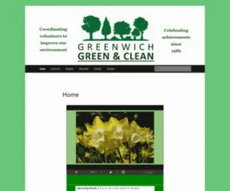 Greenwichgreenandclean.org(Greenwich Green & Clean) Screenshot