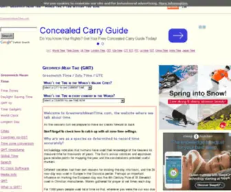 Greenwichmeantime.nl(GMT) Screenshot