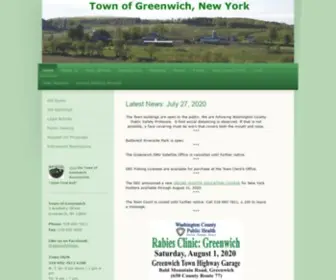 Greenwichny.org(Town of Greenwich) Screenshot