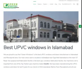 Greenwindows.pk(Window UPVC in Islamabad and Rawalpindi Top quality upvc) Screenshot