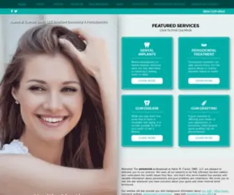 Greenwood-Perio.com(Carner, DMD, LLC) Screenshot