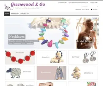Greenwoodandcojewellery.com(Unique & Authentic Jewellery) Screenshot