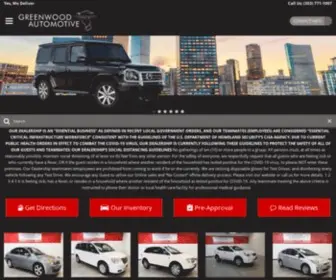 Greenwoodautomotive.com Screenshot