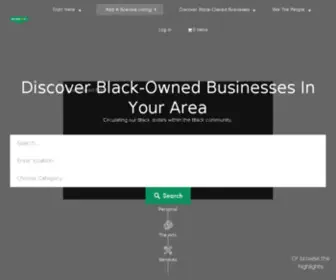 Greenwoodave.net(Discover Black) Screenshot