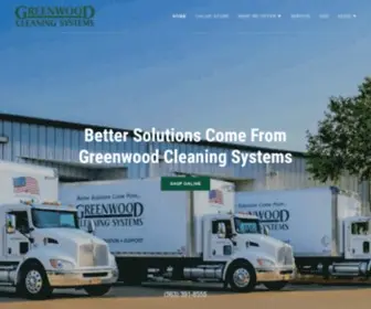 Greenwoodcs.com(Greenwood Cleaning Systems) Screenshot