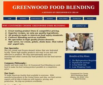 Greenwoodfoodblending.com(Why Customers Choose American Food Blending) Screenshot