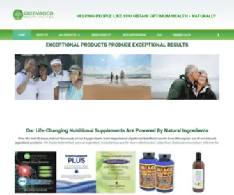 Greenwoodhealthghana.com(Life-Changing Nutritional Supplements) Screenshot