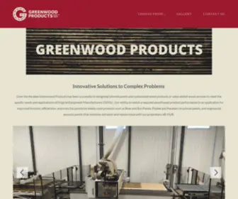 Greenwoodproducts.com(Jewett Cameron Greenwood Products Inc) Screenshot