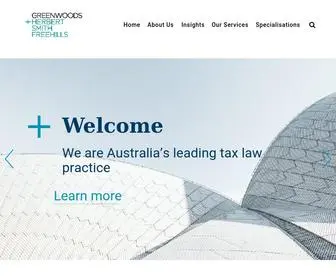 Greenwoods.com.au(Greenwoods & Herbert Smith Freehills) Screenshot