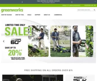 Greenworkstool.com(Greenworkstool) Screenshot