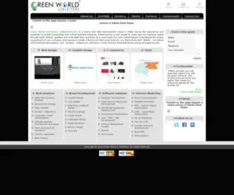 Greenworldesolutions.com(Green World e Solutions) Screenshot