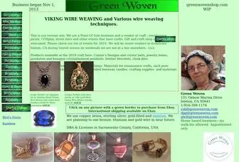 Greenwoven.com(Green Woven Home) Screenshot