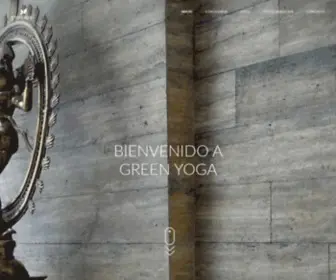 Greenyoga.com.mx(Green Yoga) Screenshot