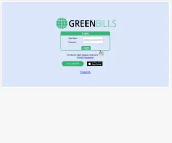 Greenyourbills.com(IIS Windows Server) Screenshot