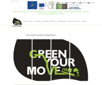 Greenyourmove.org(Home) Screenshot
