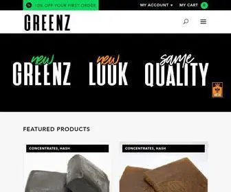 Greenz.ca(Buy Weed Online Canada) Screenshot