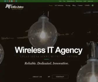 Greenzebra.net(Affordable Wireless Networking) Screenshot