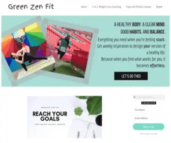 Greenzenfit.life(Greenzenfit life) Screenshot