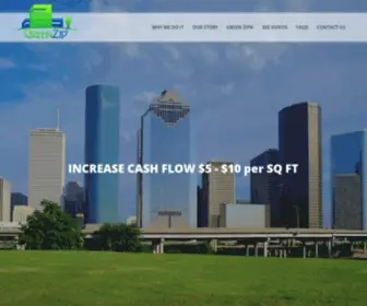 Greenzip.com(Sustainable design) Screenshot