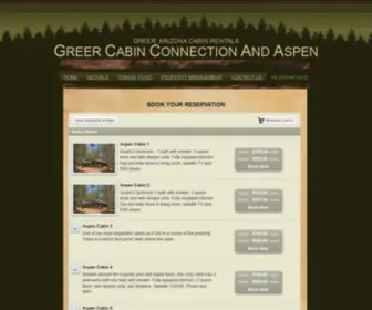 Greercabinconnection.com(Greer Cabin Connection) Screenshot