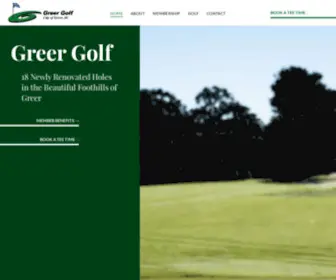 Greergolf.com(Greer Golf) Screenshot