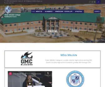 Greermiddlecollege.org(Building the Future) Screenshot