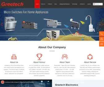 Greetech-Switch.com(China Micro Switch) Screenshot