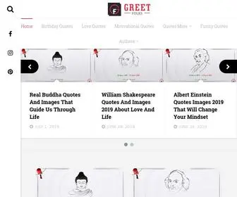 Greetfolks.com(Greet folks) Screenshot