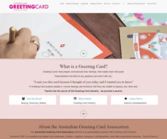 Greetingcardassociation.com.au(The Australian Greeting Card Association (AGCA)) Screenshot
