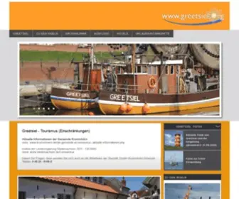 Greetsiel.org(Greetsiel) Screenshot