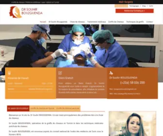 Greffe-Cheveux-Tunisie.fr(Greffe Cheveux Tunisie) Screenshot