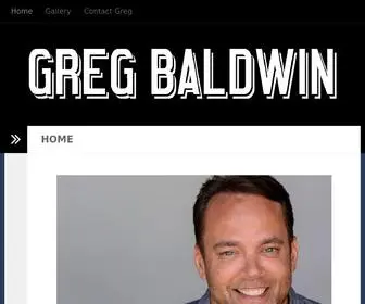 Gregbaldwin.co(Comedian, Actor) Screenshot