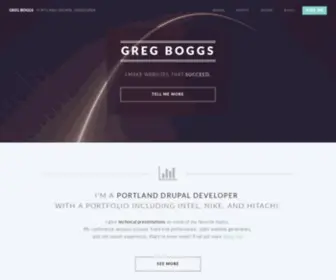 Gregboggs.com(Portland Drupal Developer) Screenshot