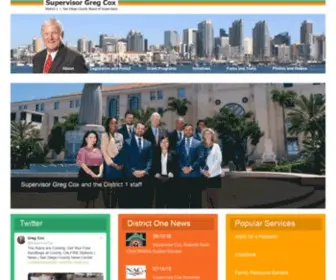 Gregcox.com(Supervisor Greg Cox) Screenshot
