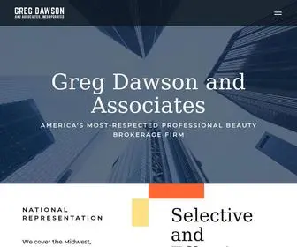 Gregdawson.com(Professional Beauty Brokerage Firm) Screenshot