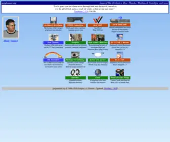 Gregdonner.org(Personal website of Gregory S) Screenshot