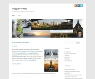 Greggborodaty.com(My personal blog) Screenshot