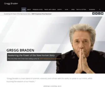 Greggbraden.com Screenshot