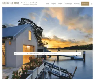 Greggilbert.com.au(Greg Gilbert Real Estate) Screenshot