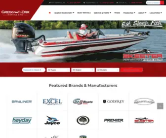 Greggorrmarineandrv.com(Gregg Orr RV & Marine) Screenshot