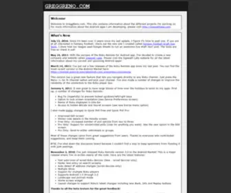 Greggreno.com(Gregg Reno) Screenshot