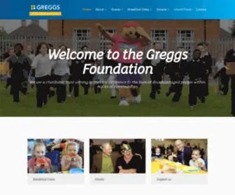 Greggsfoundation.org.uk(Greggs Foundation) Screenshot